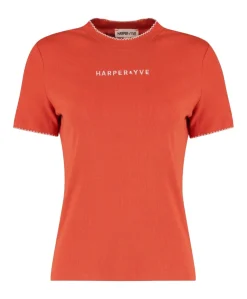 Dames T-shirt oranje