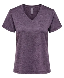 Dames t-shirt paars