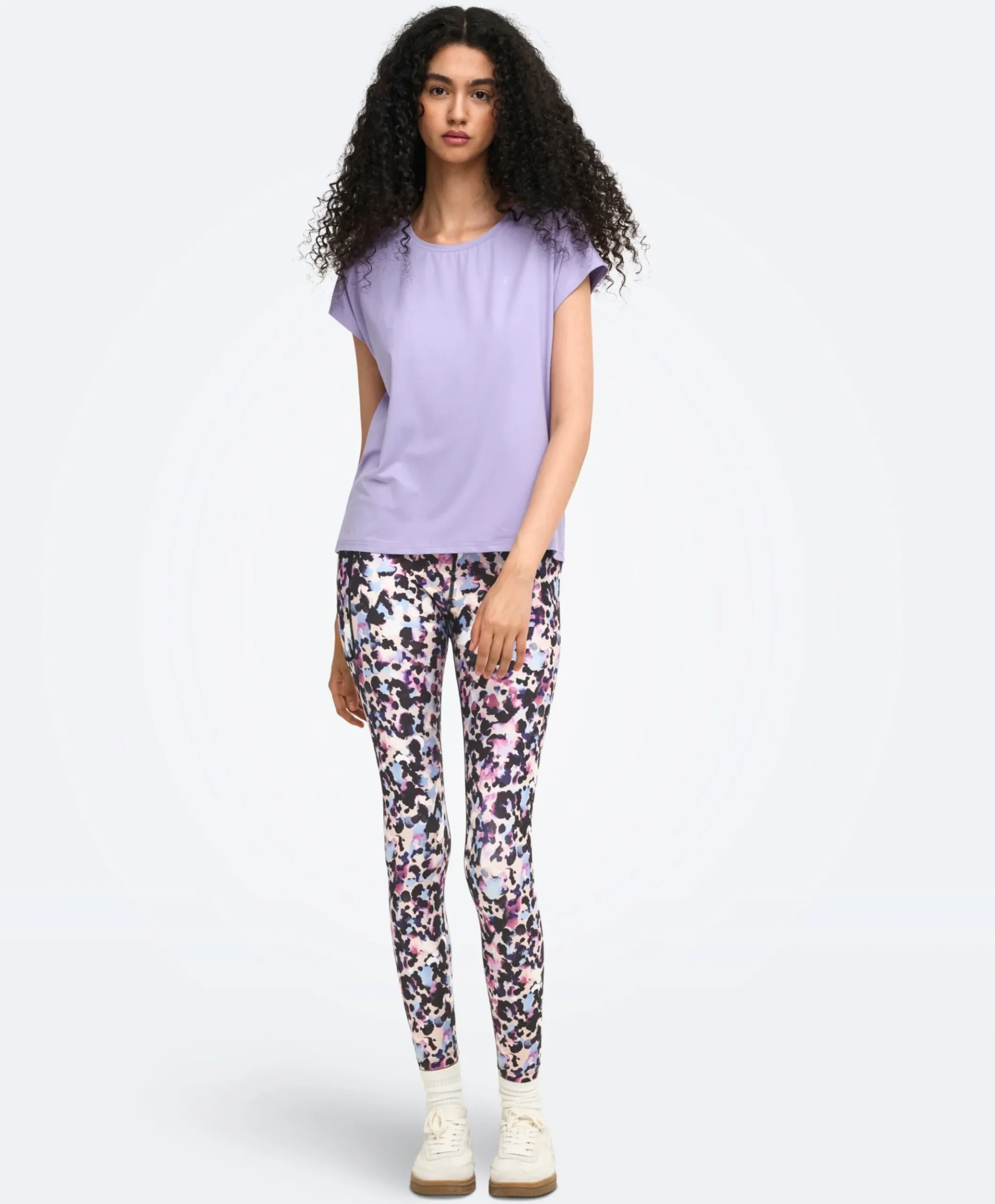 Dames t-shirt paars