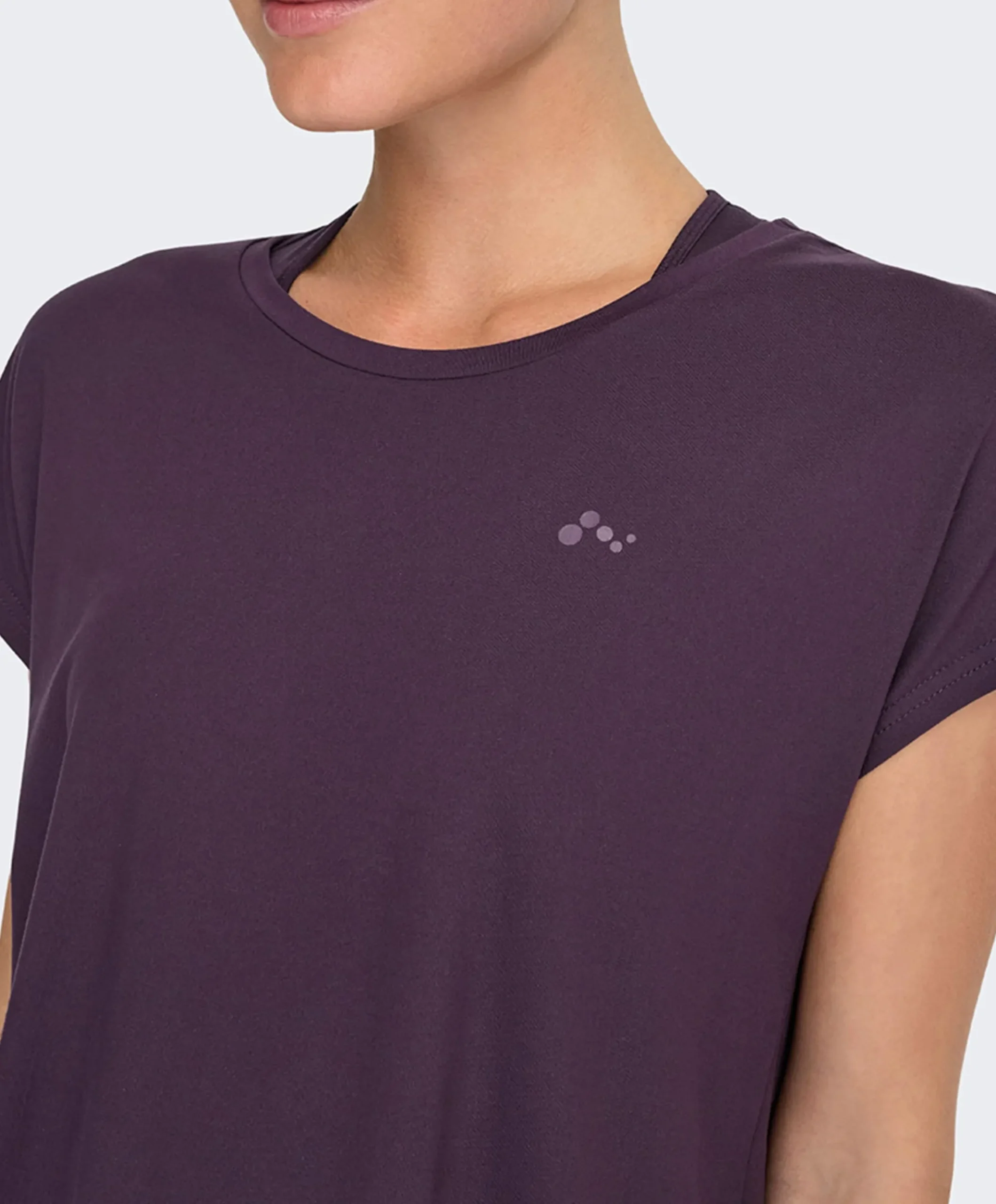 Dames t-shirt paars