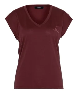 Dames T-shirt rood