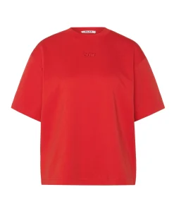 Dames T-shirt rood