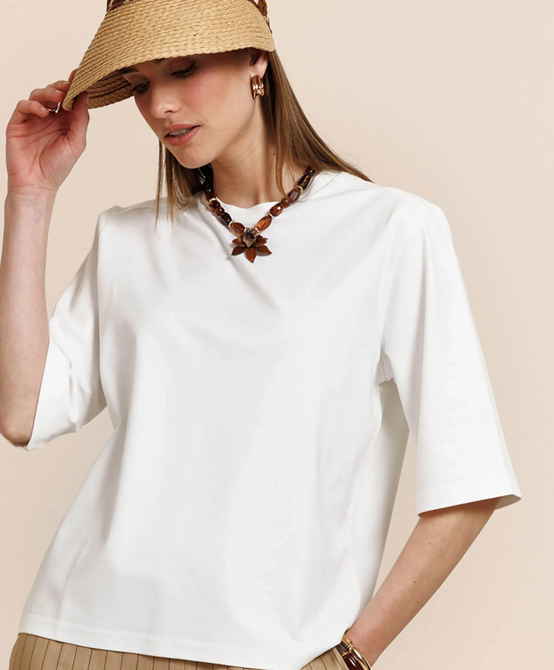 Dames T-shirt wit