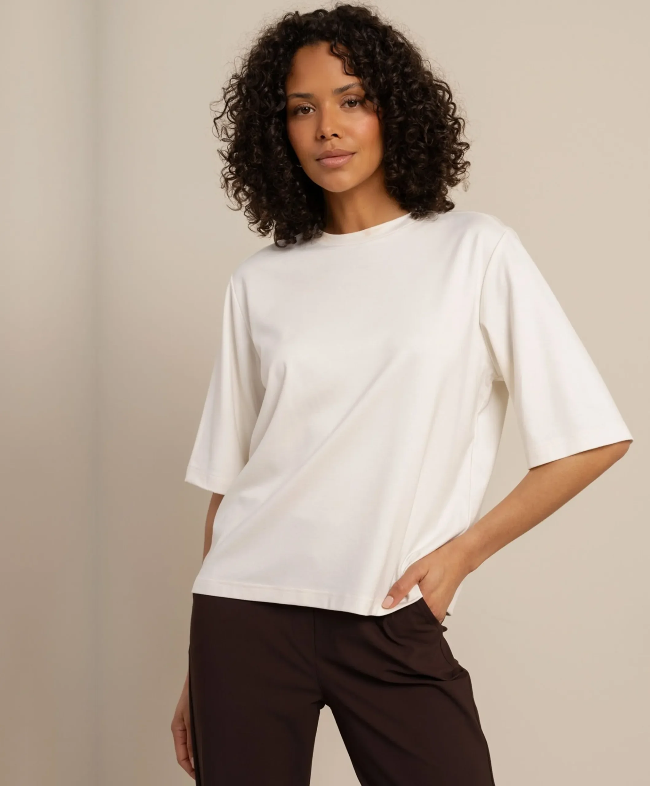Dames T-shirt wit