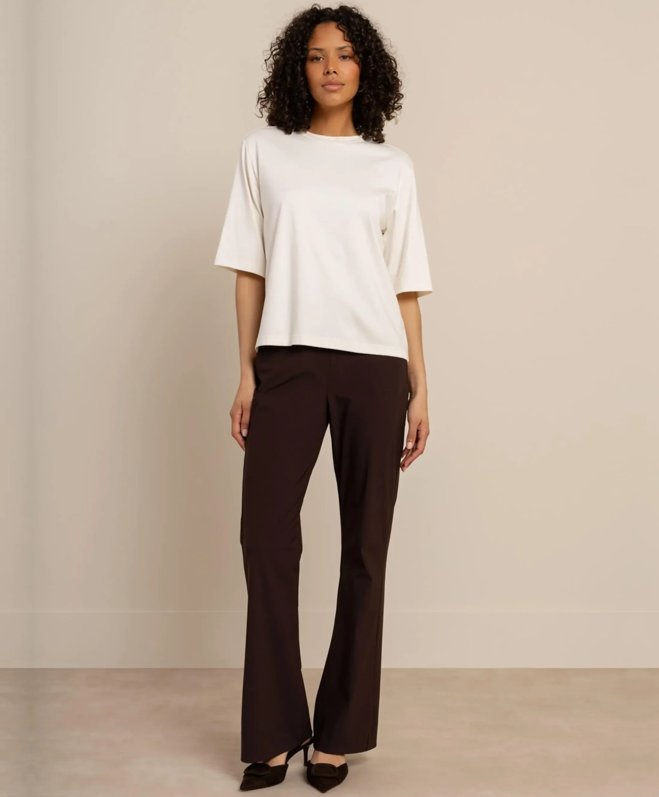 Dames T-shirt wit