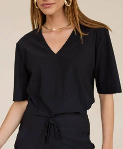 Dames T-shirt zwart