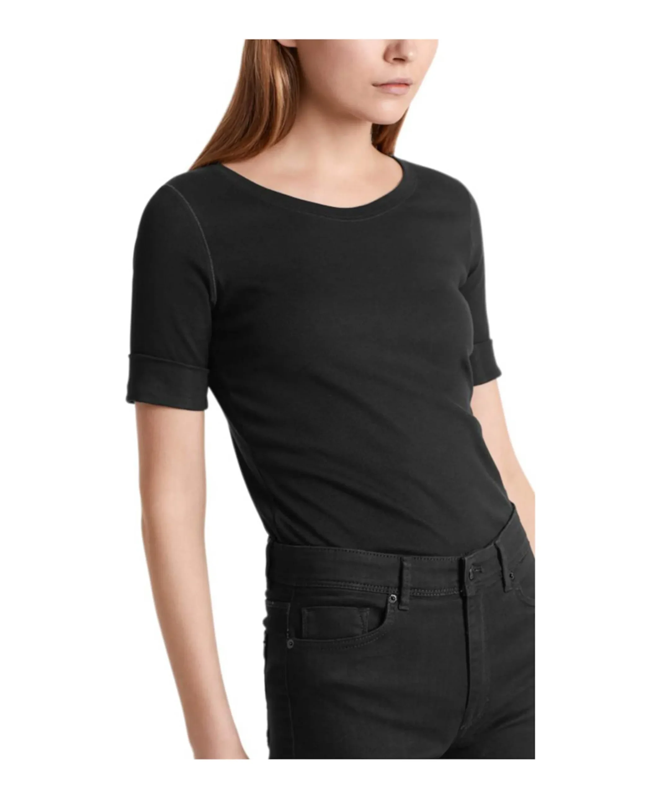 Dames T-shirt zwart