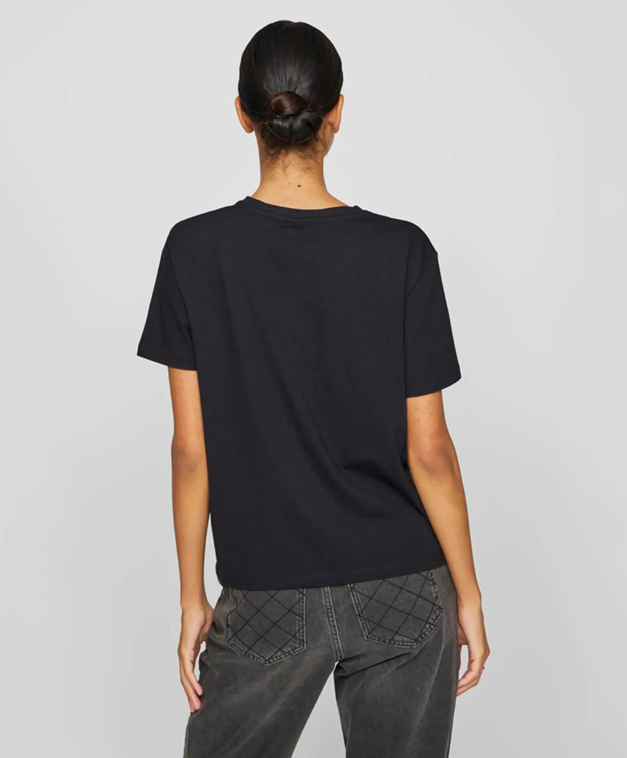 Dames T-shirt zwart