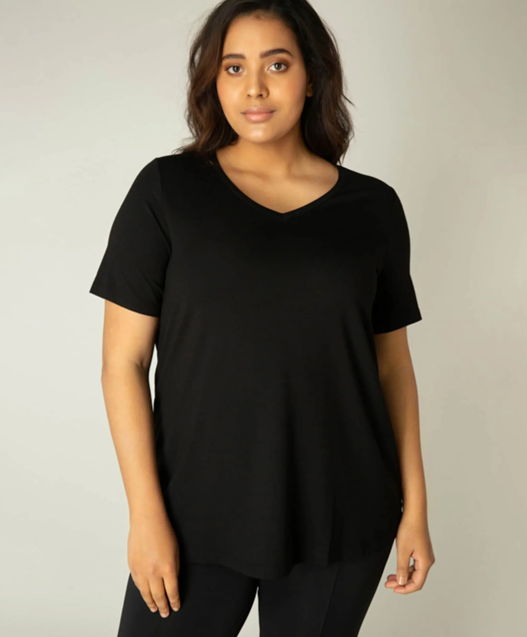 Dames T-shirt zwart