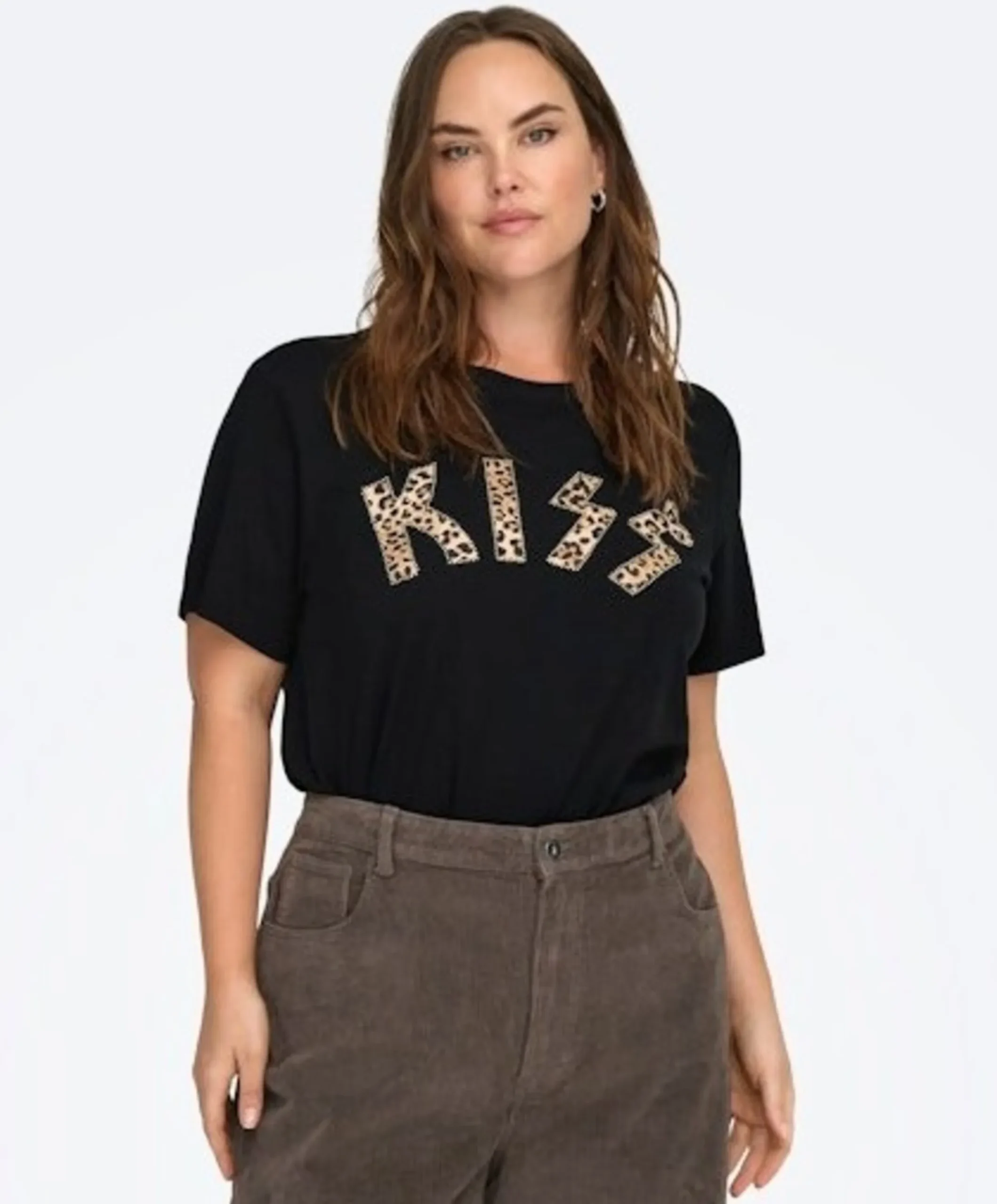 Dames T-shirt zwart