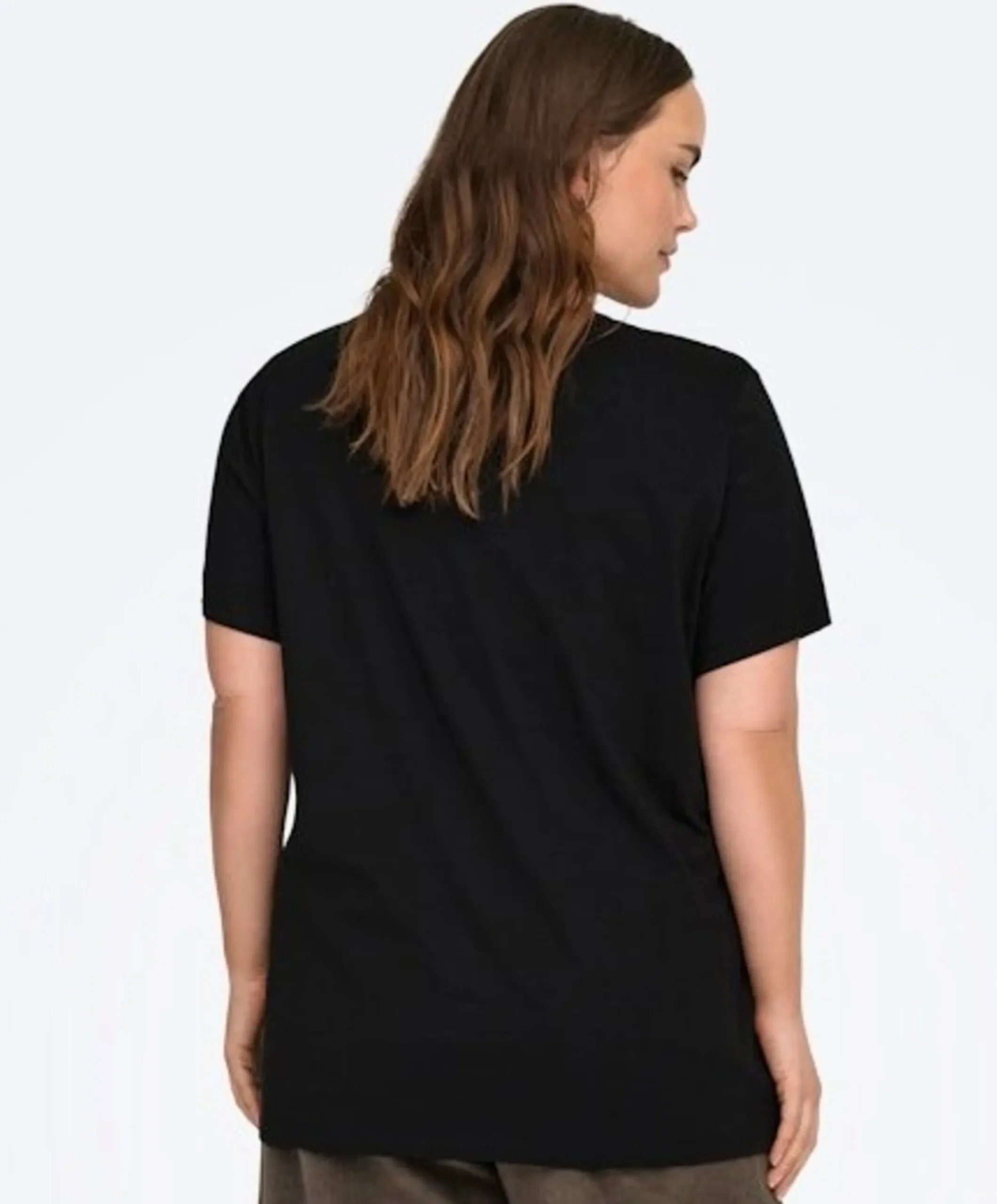 Dames T-shirt zwart