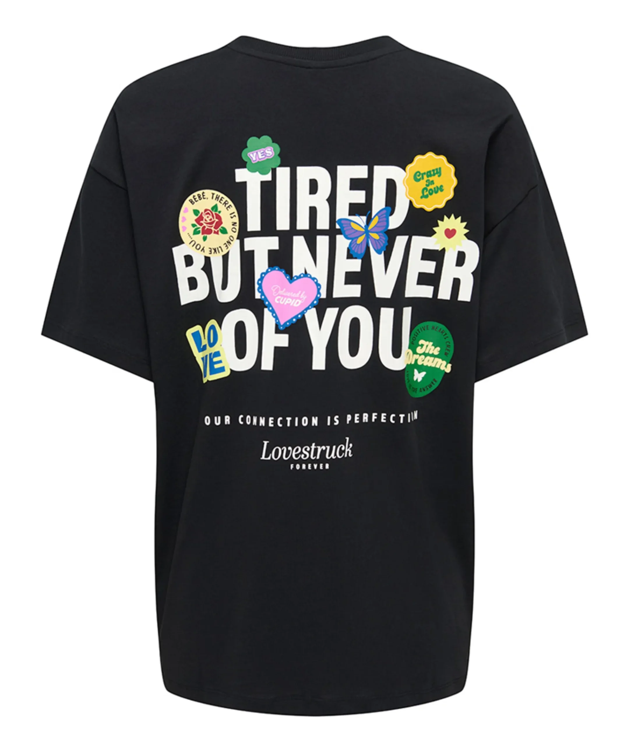 Dames T-shirt zwart