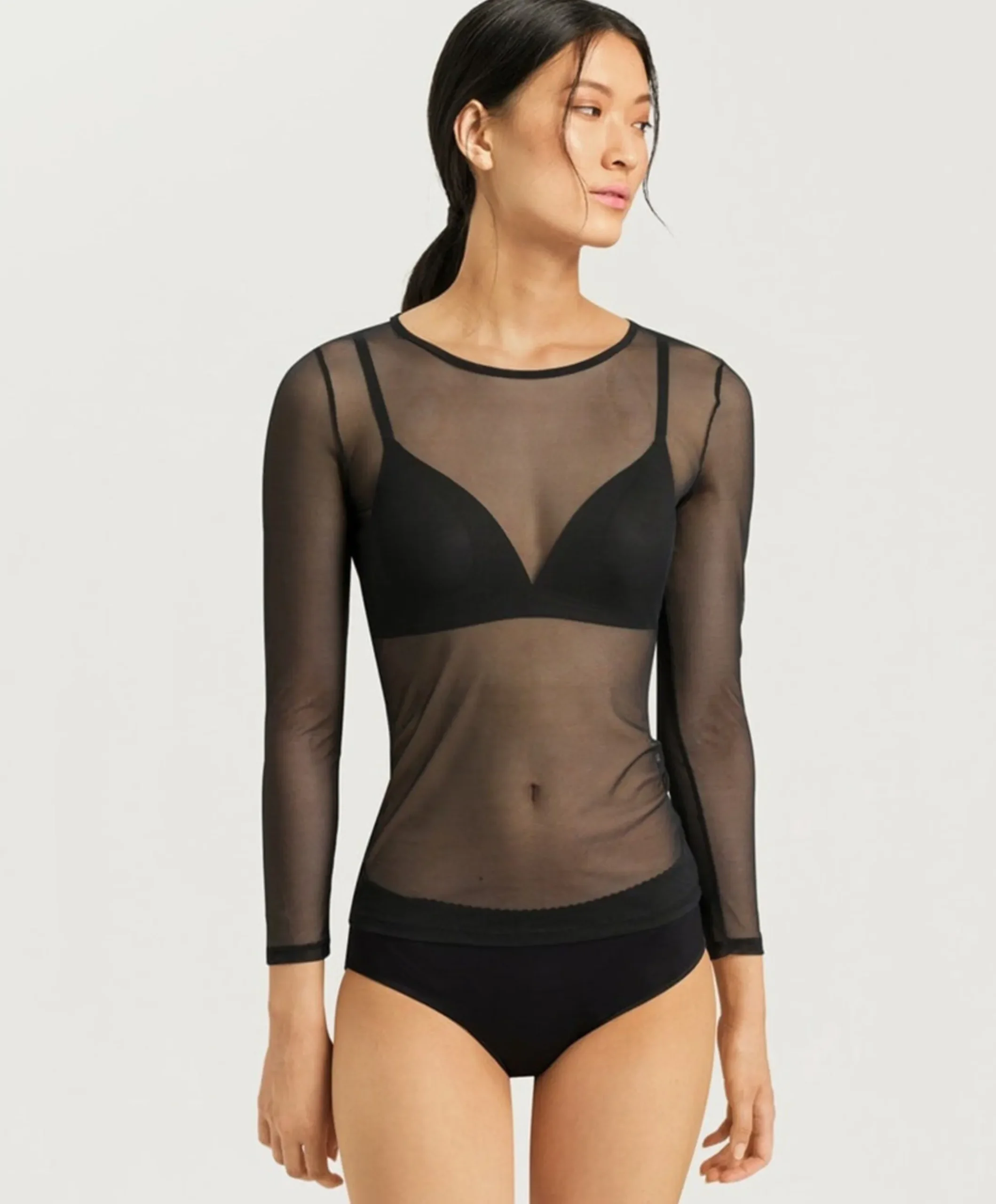 Dames T-shirt zwart
