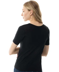 Dames T-shirt zwart