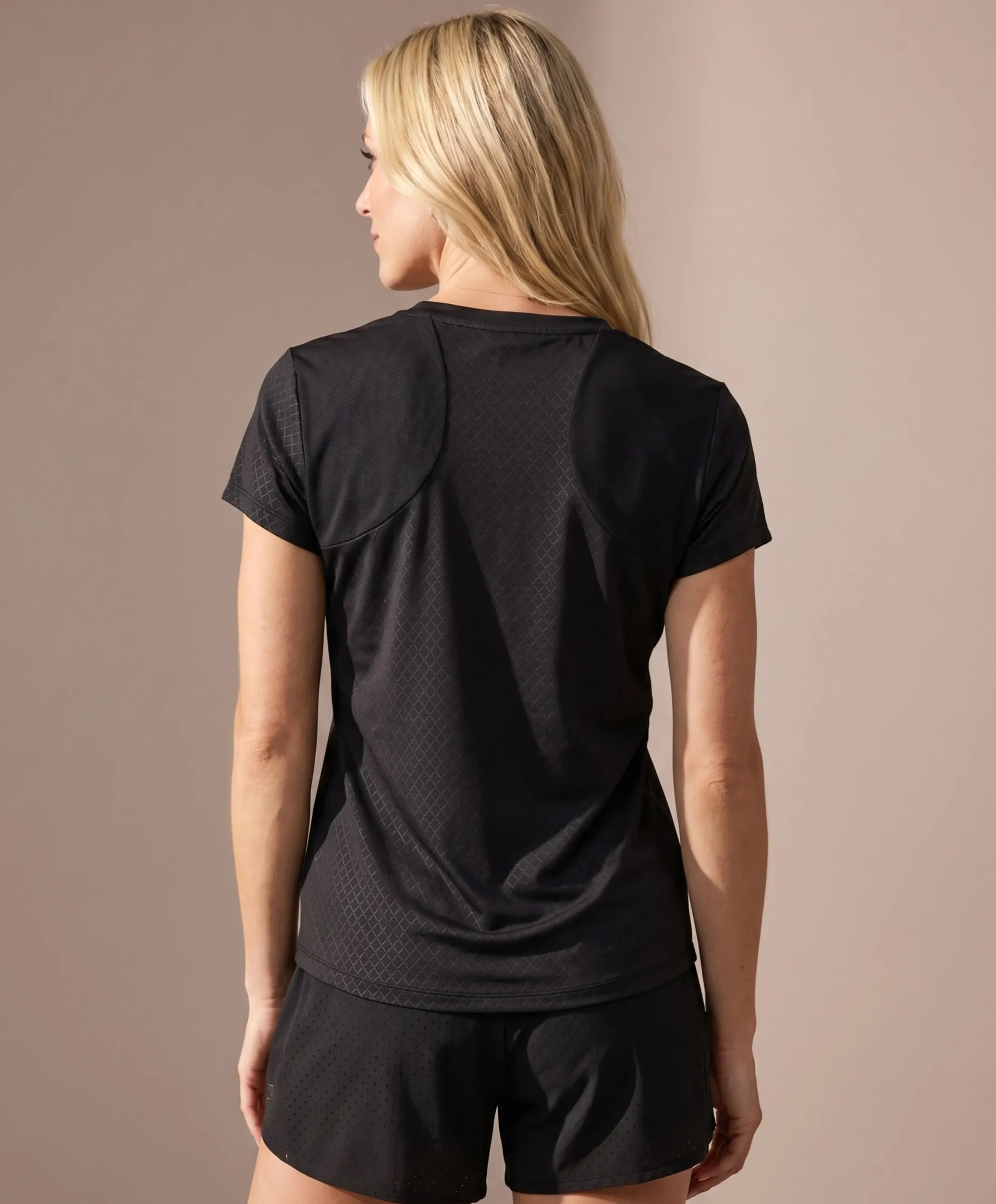 Dames t-shirt zwart