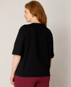 Dames T-shirt zwart