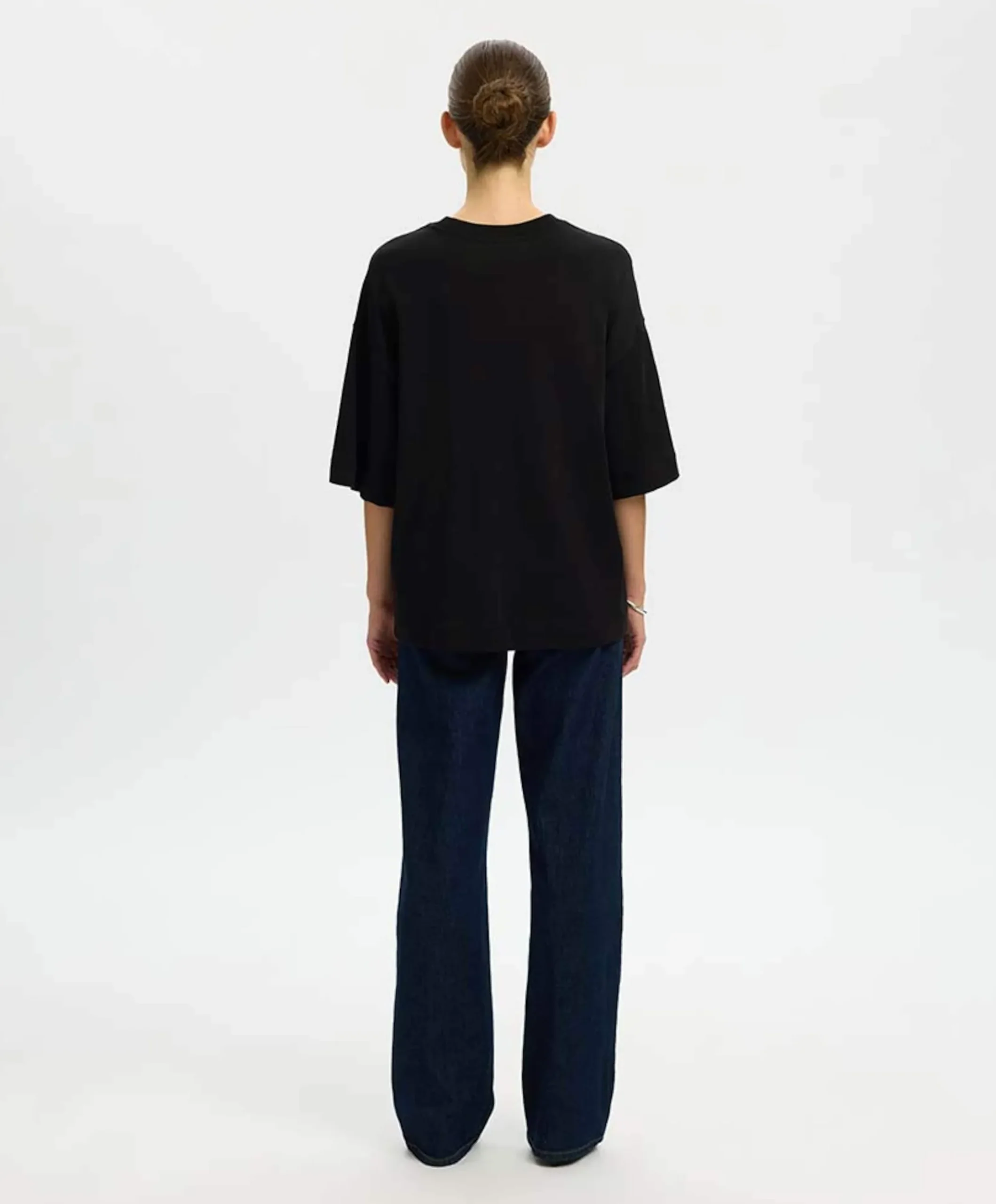 Dames T-shirt zwart