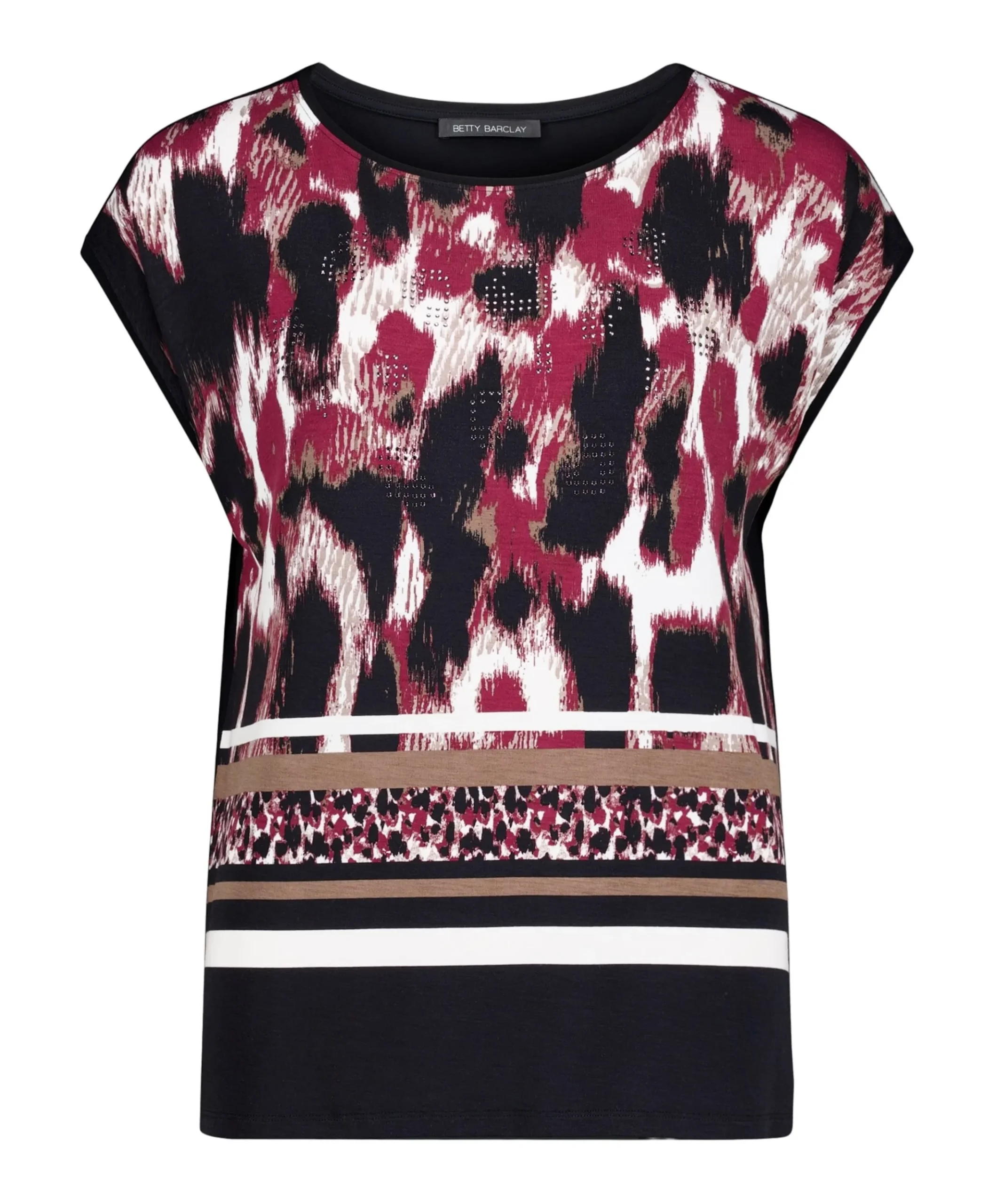 Dames T-shirt zwart