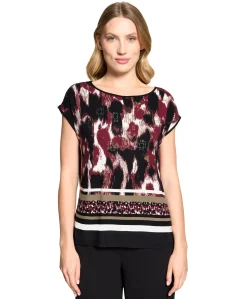 Dames T-shirt zwart