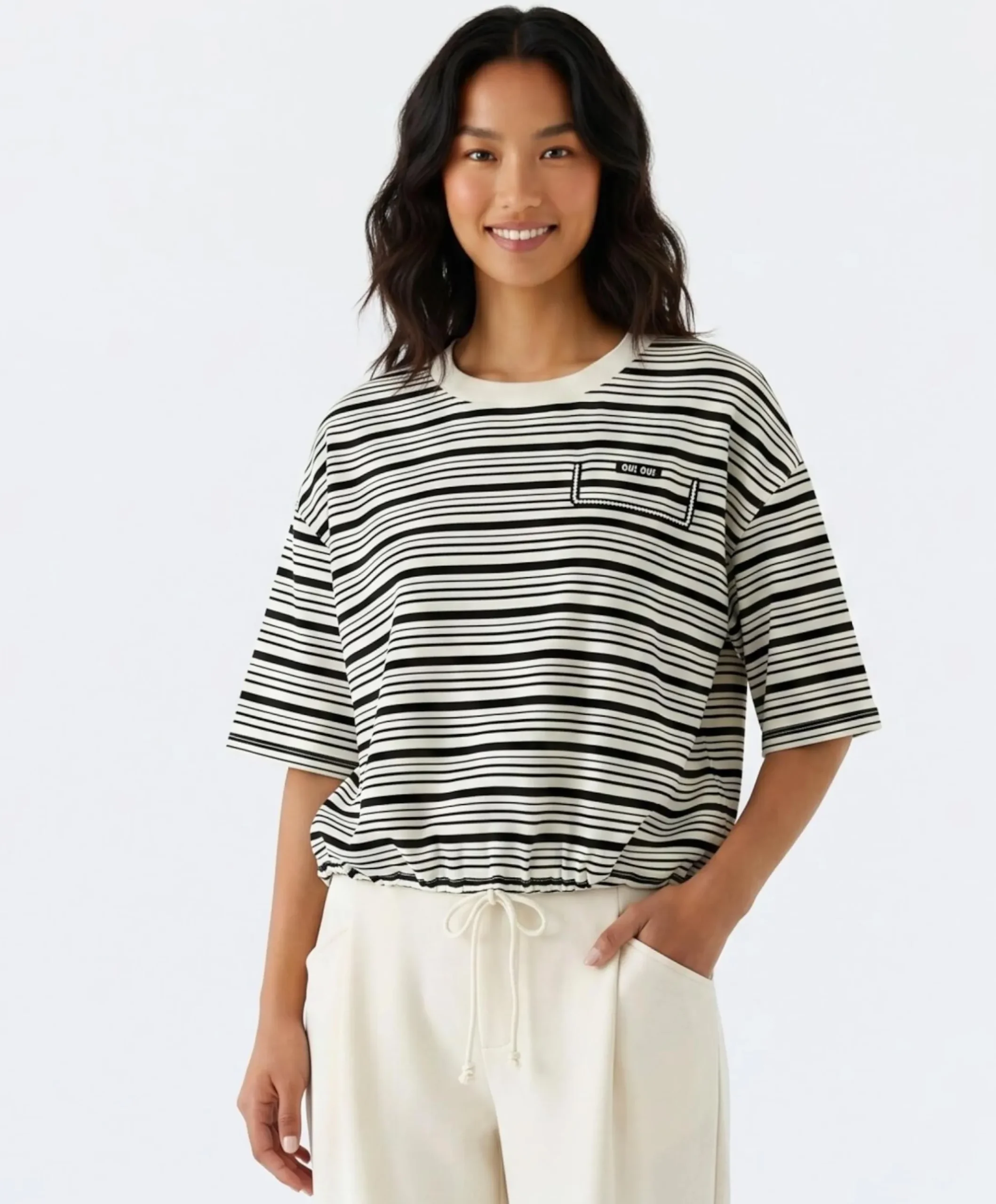 Dames T-shirt zwart
