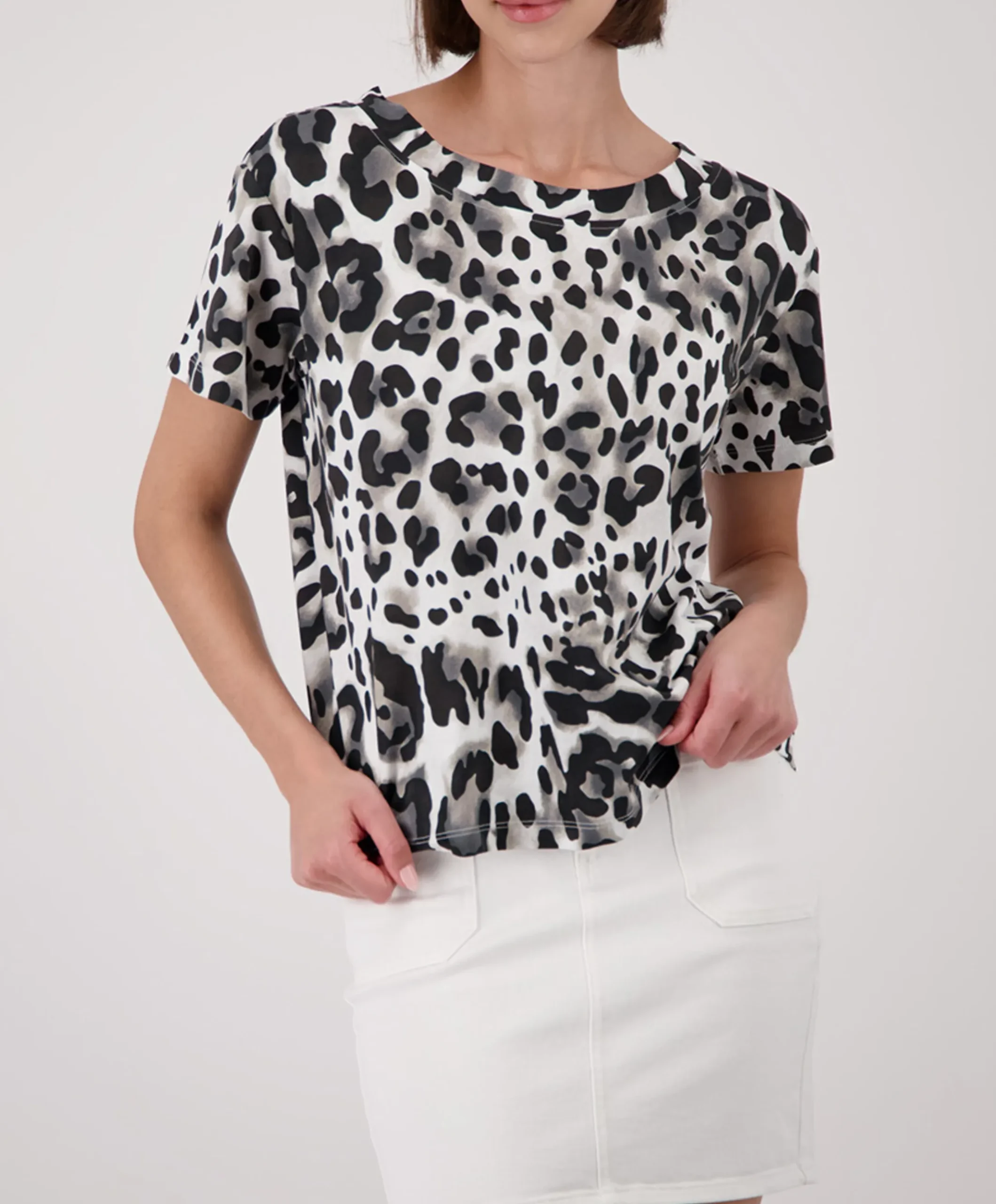 Dames T-shirt zwart