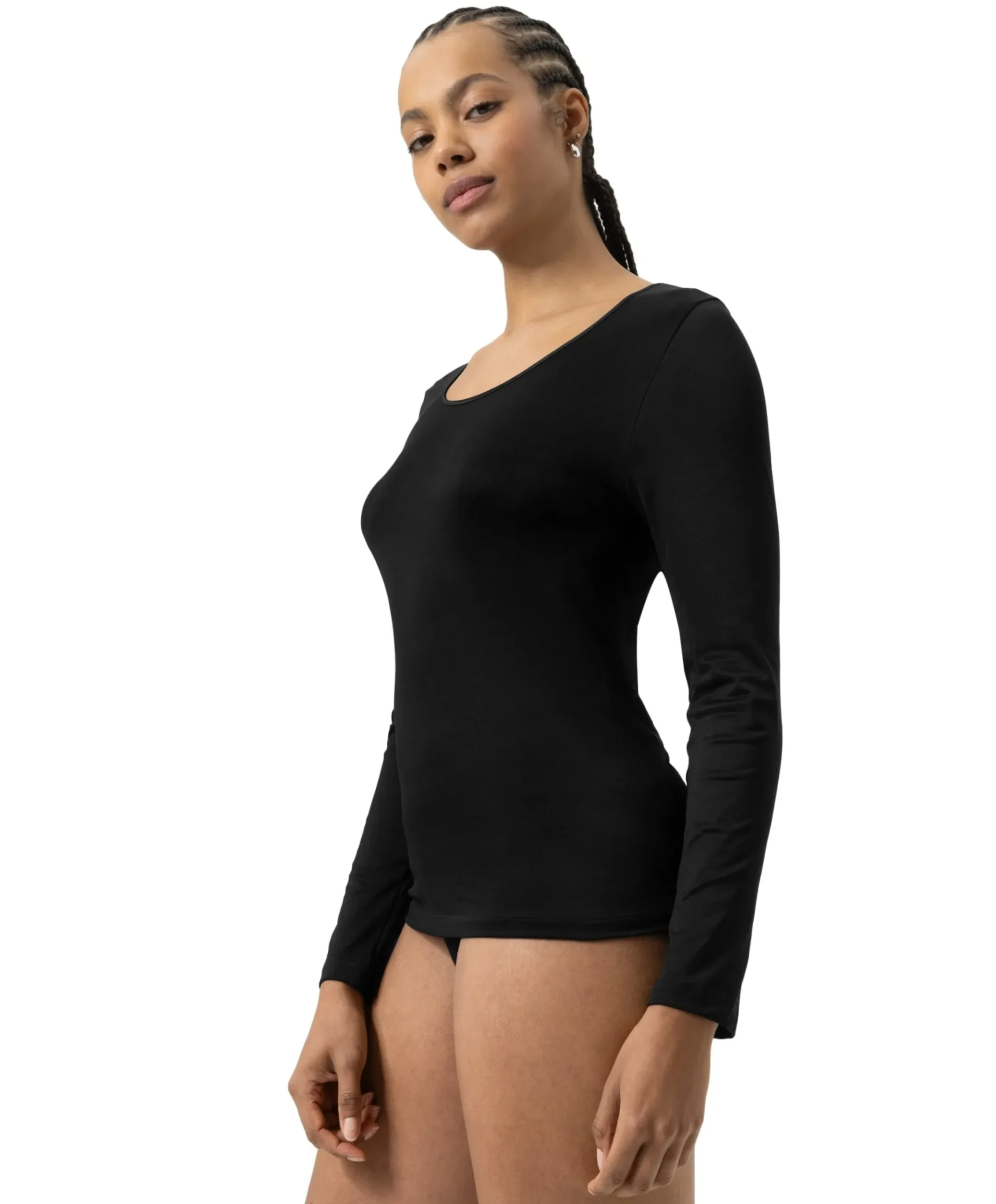 Dames T-shirt zwart
