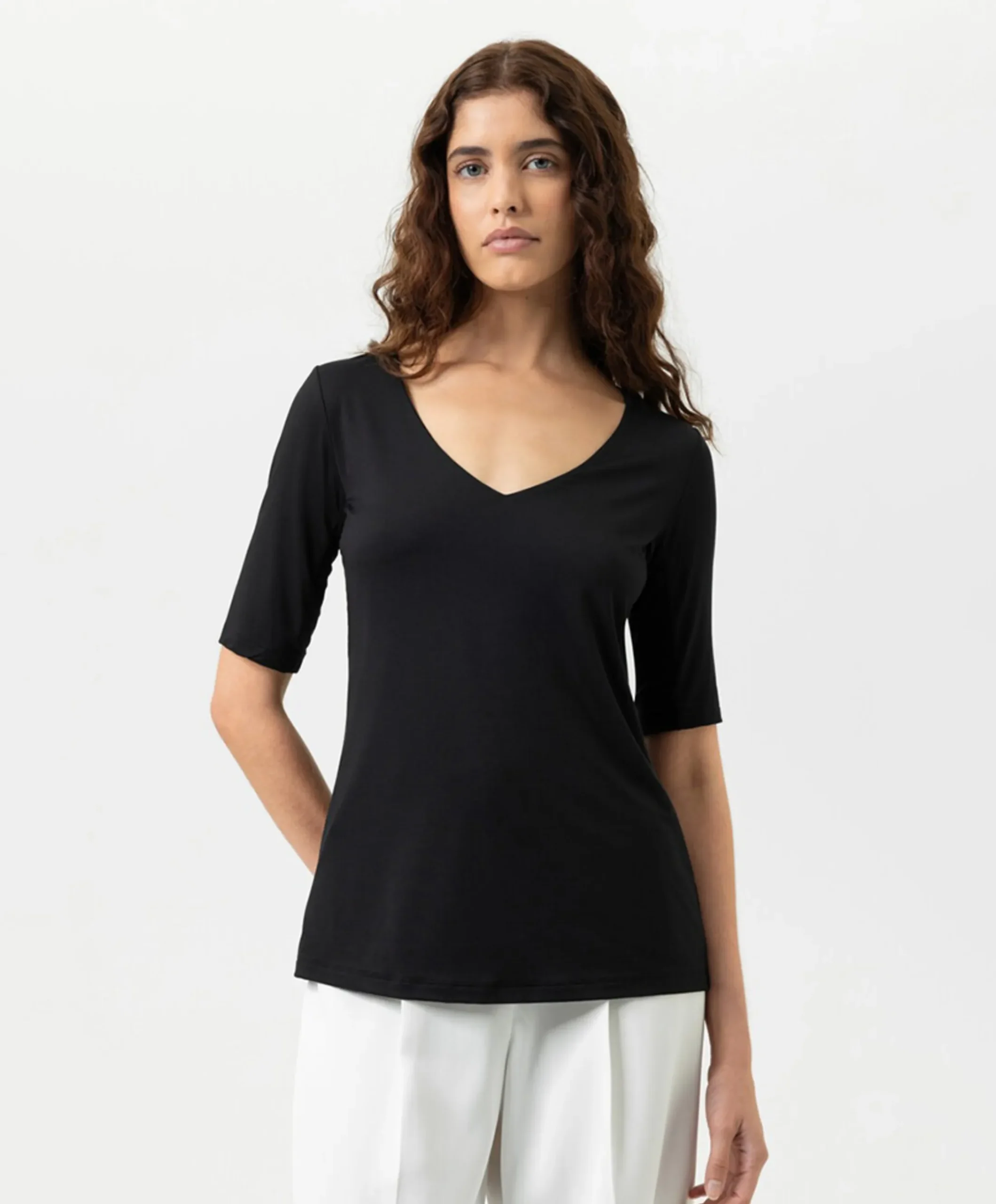 Dames T-shirt zwart