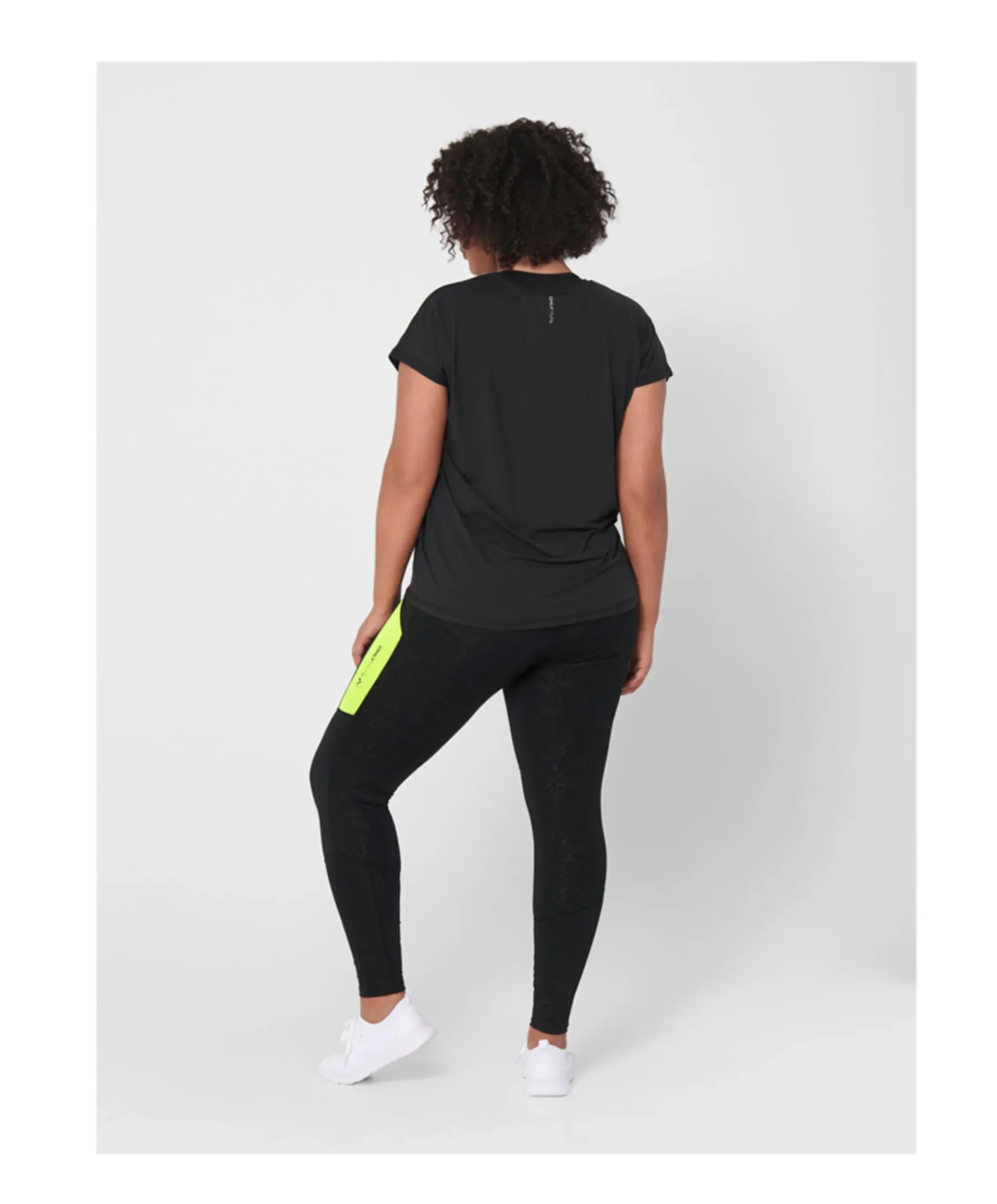 Dames t-shirt zwart