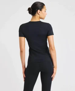 Dames t-shirt zwart