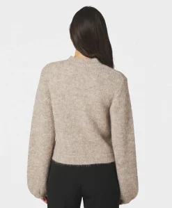 Dames vest beige
