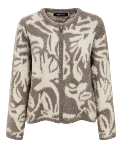 Dames vest beige