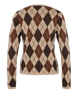 Dames vest beige