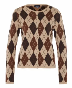 Dames vest beige