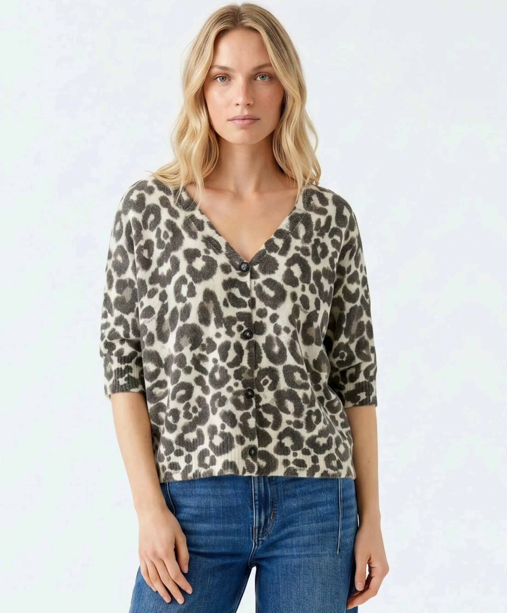 Dames vest beige