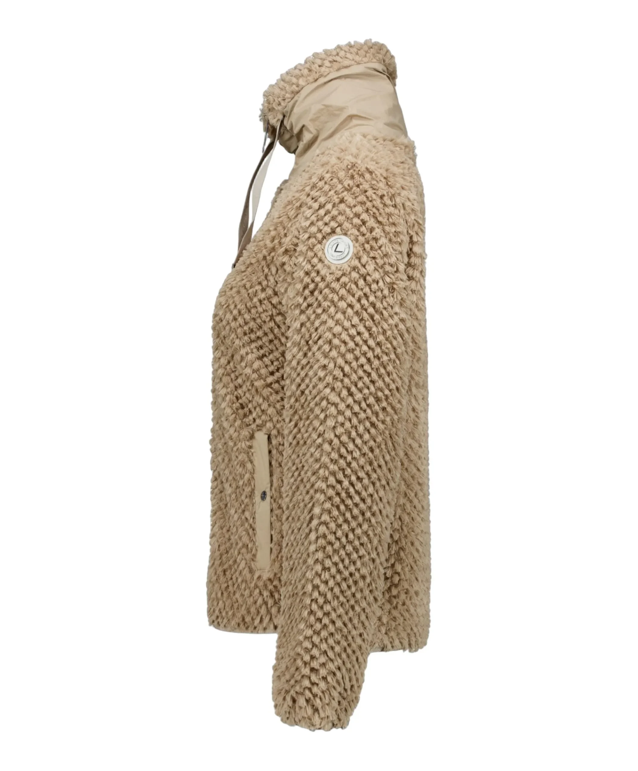 Dames vest beige