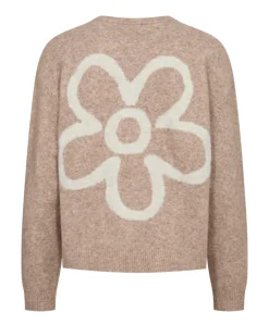 Dames vest beige
