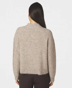 Dames vest beige