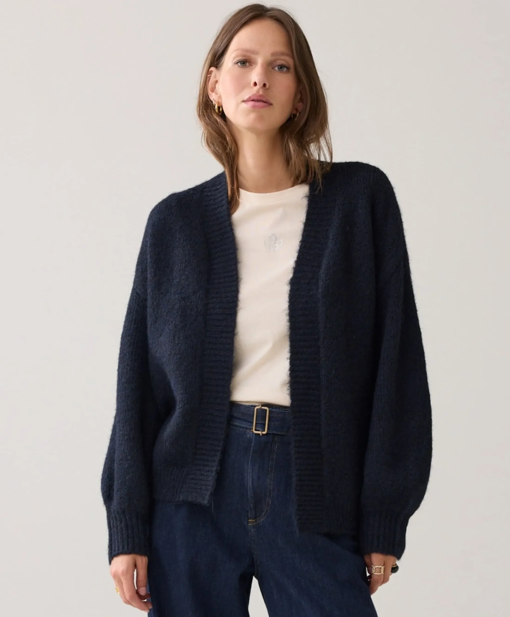 Dames vest blauw