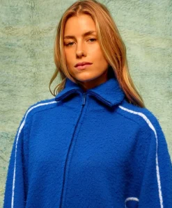 Dames vest blauw