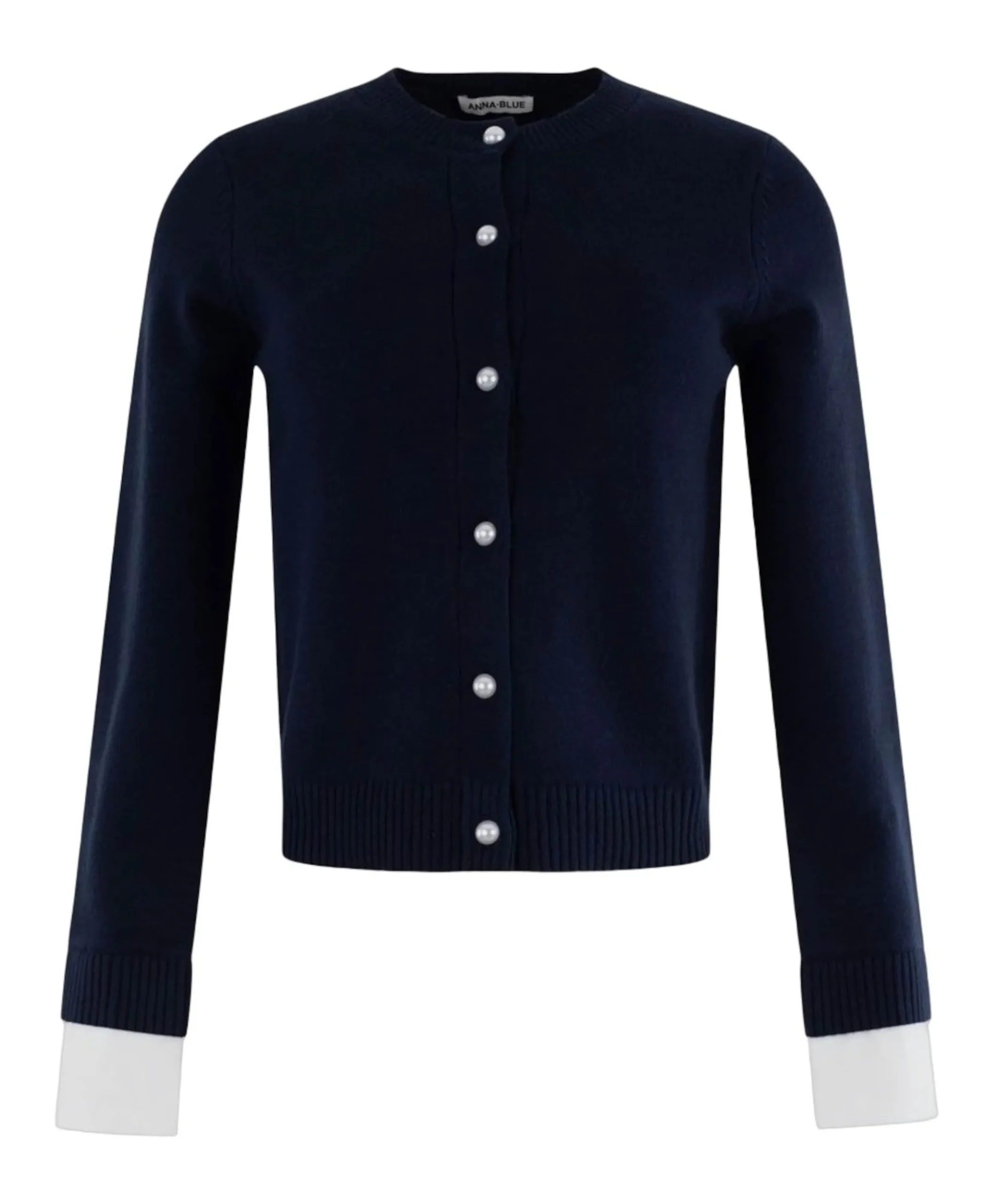 Dames vest blauw