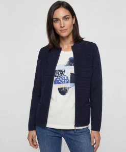 Dames vest blauw