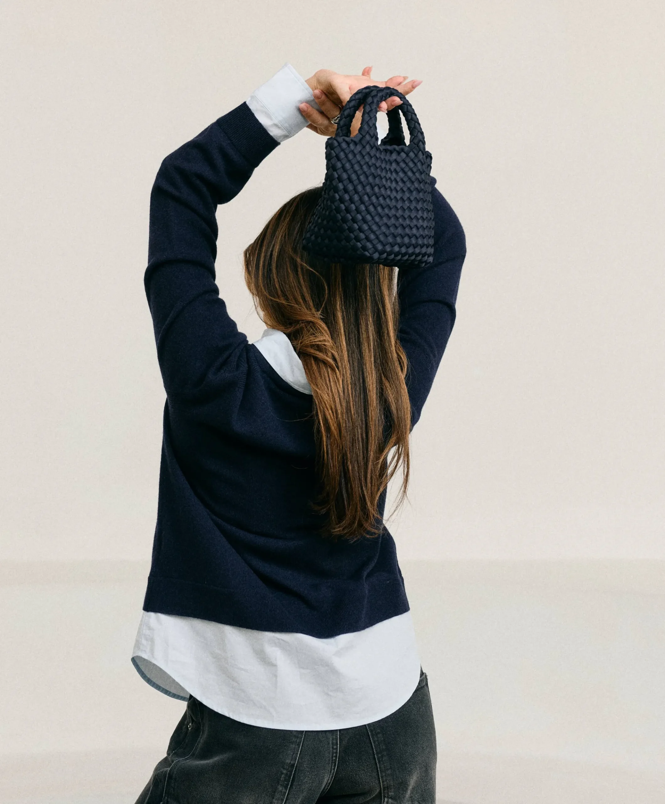Dames vest blauw