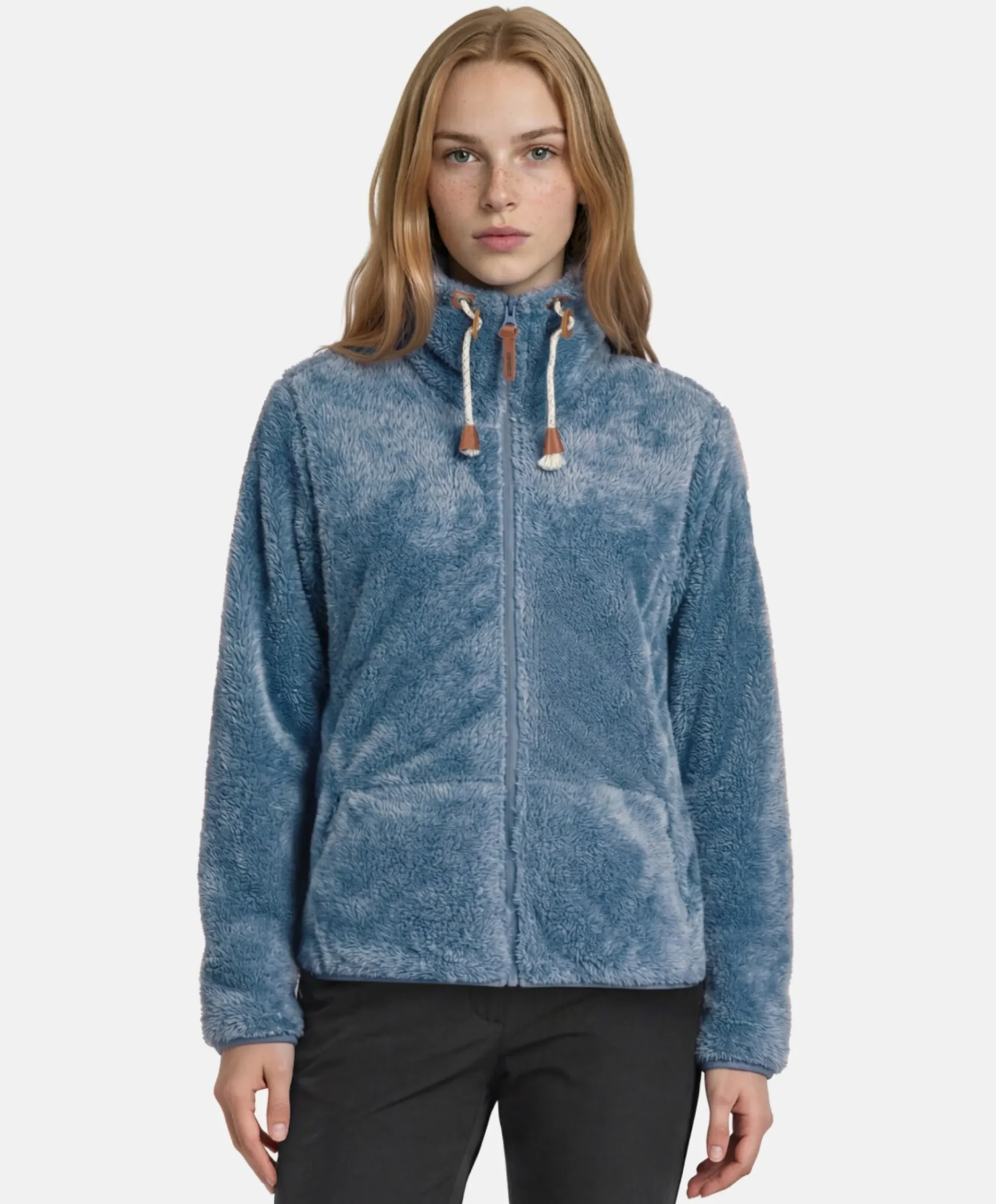 Dames vest blauw