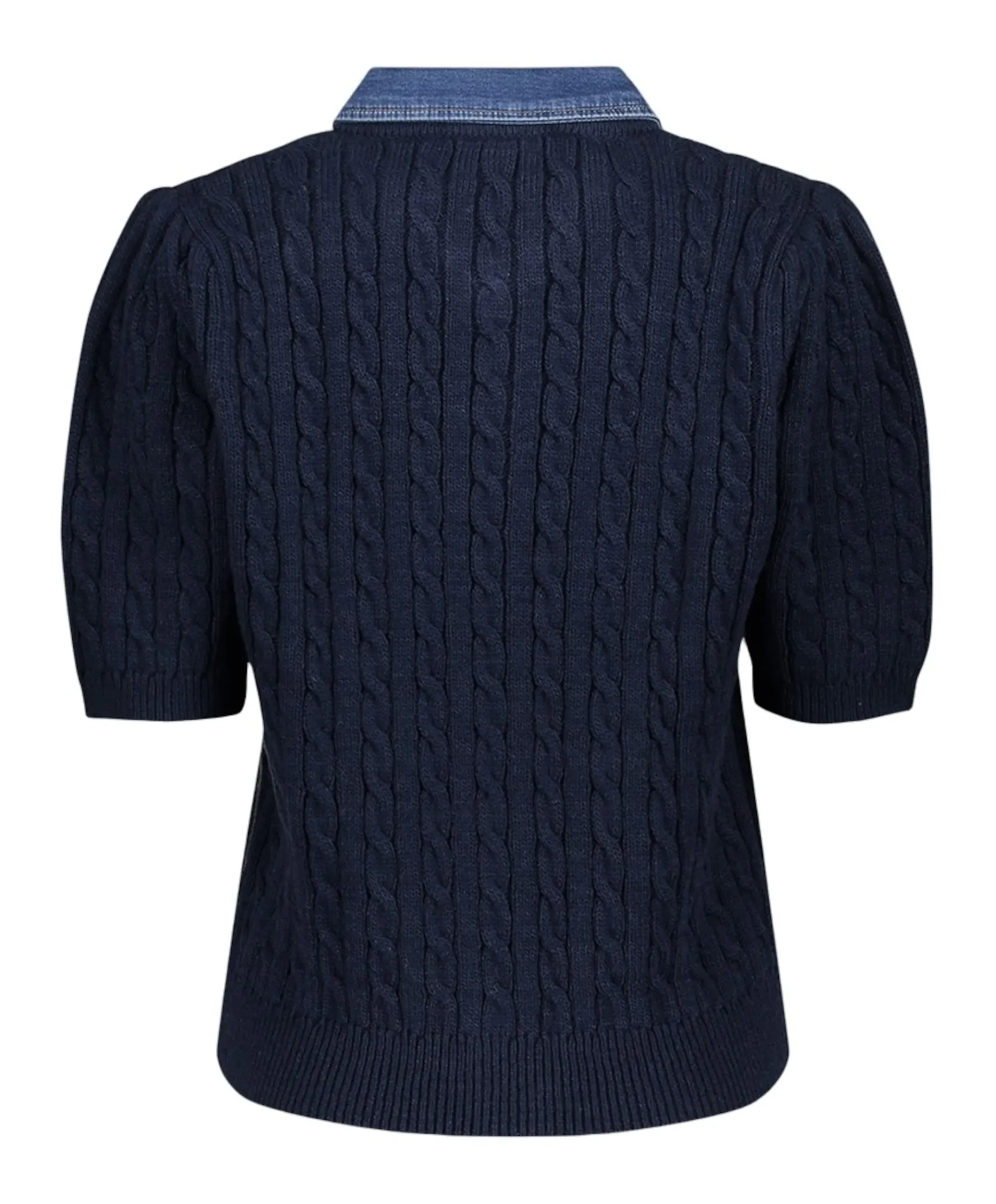 Dames vest blauw