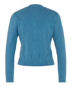 Dames vest blauw