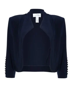 Dames vest blauw