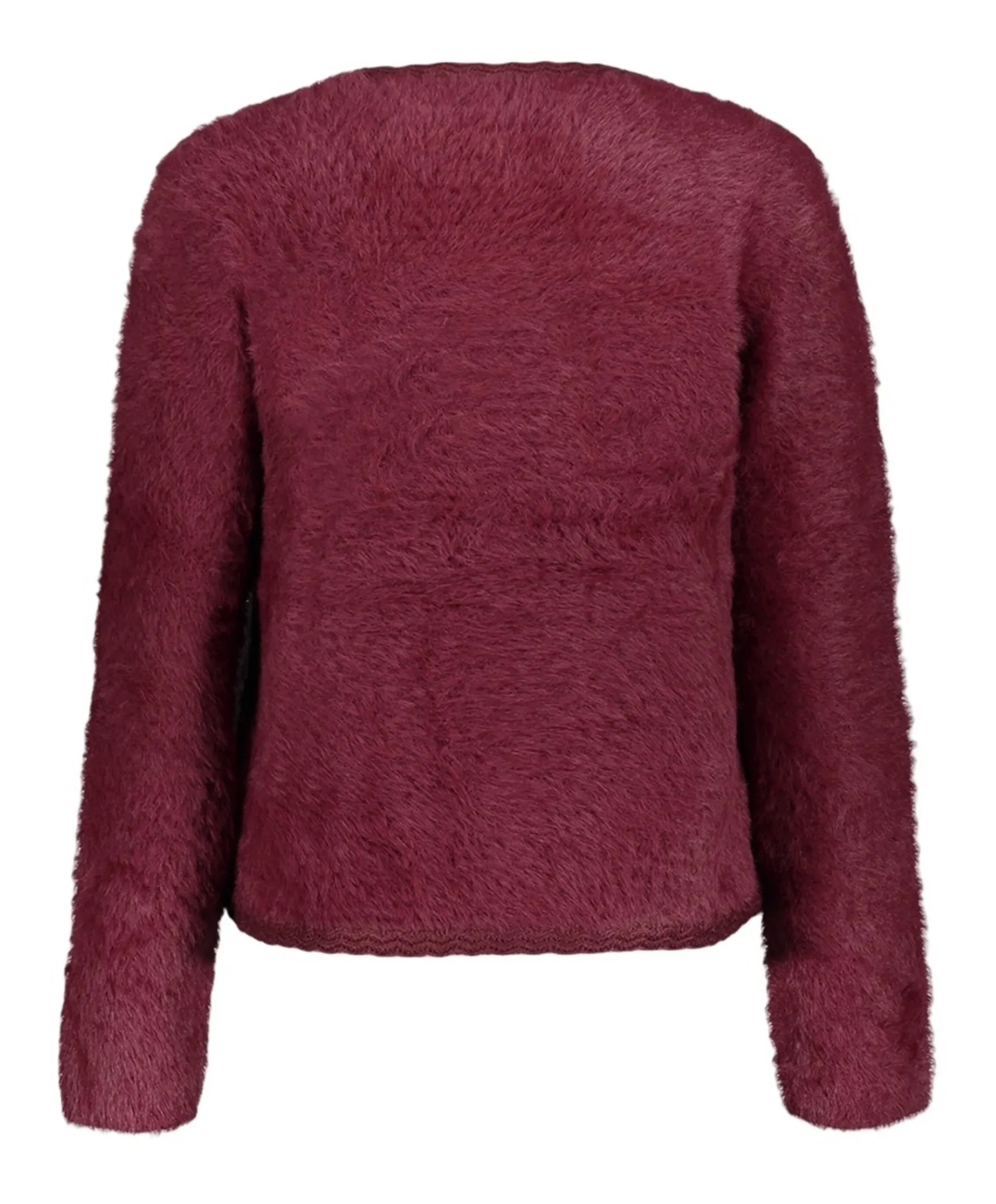 Dames vest bordeaux