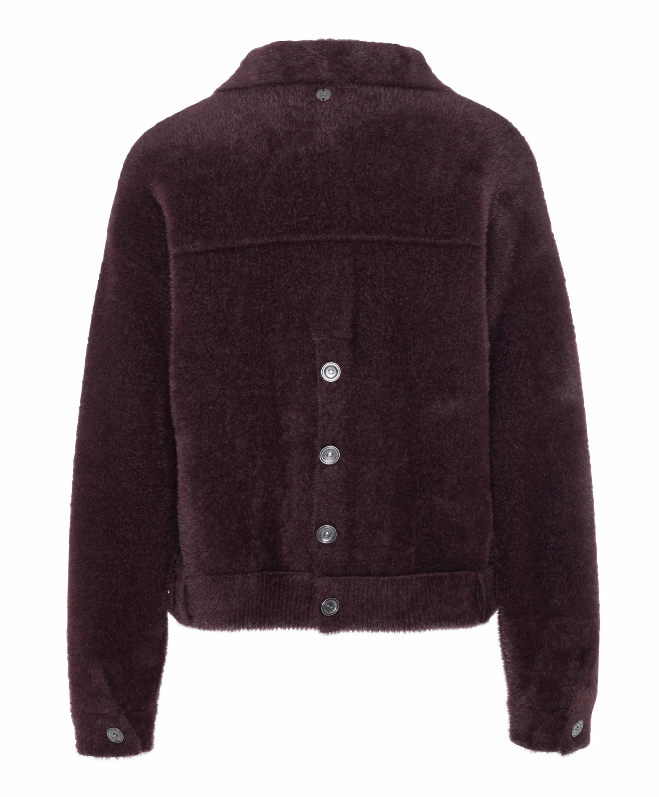 Dames vest bordeaux