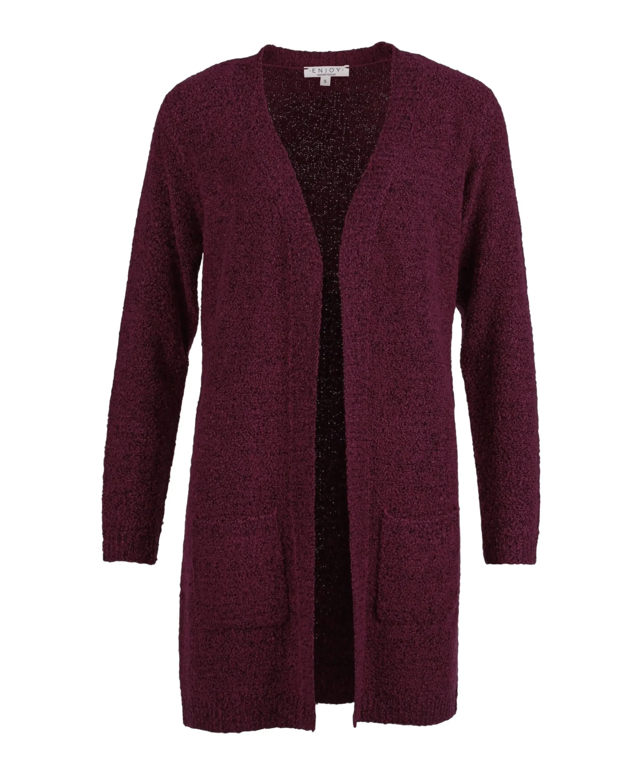 Dames vest bordeaux