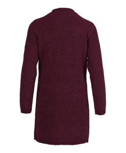 Dames vest bordeaux